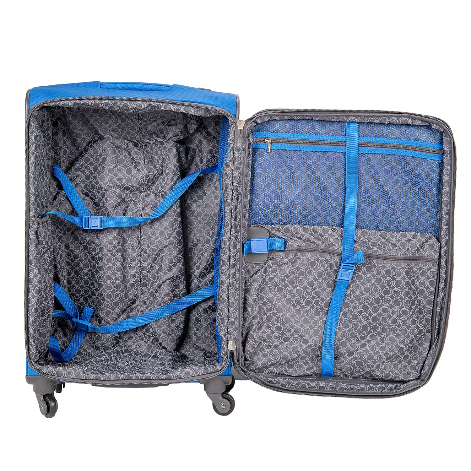 Delsey Luggage DLite Softside 21Inch CarryOn Lightweight Expandable